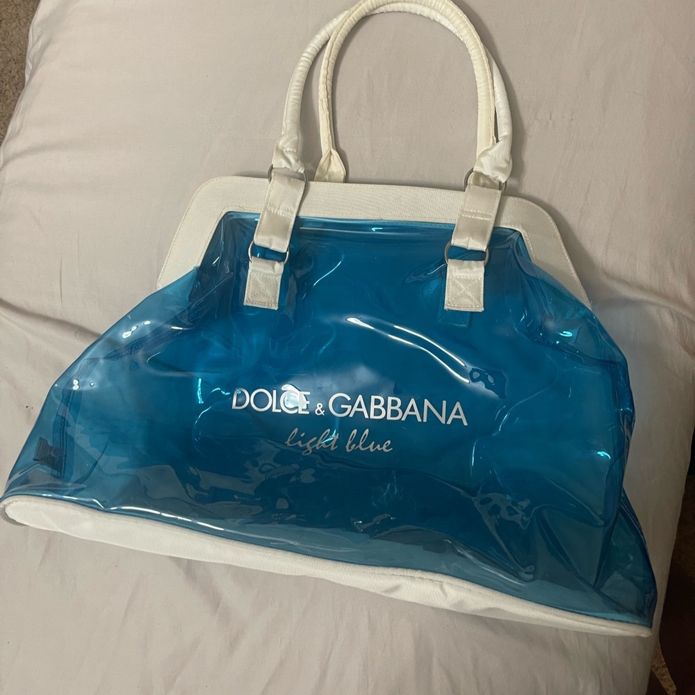 Dolce & Gabbana Light Blue Tote in great used condition.